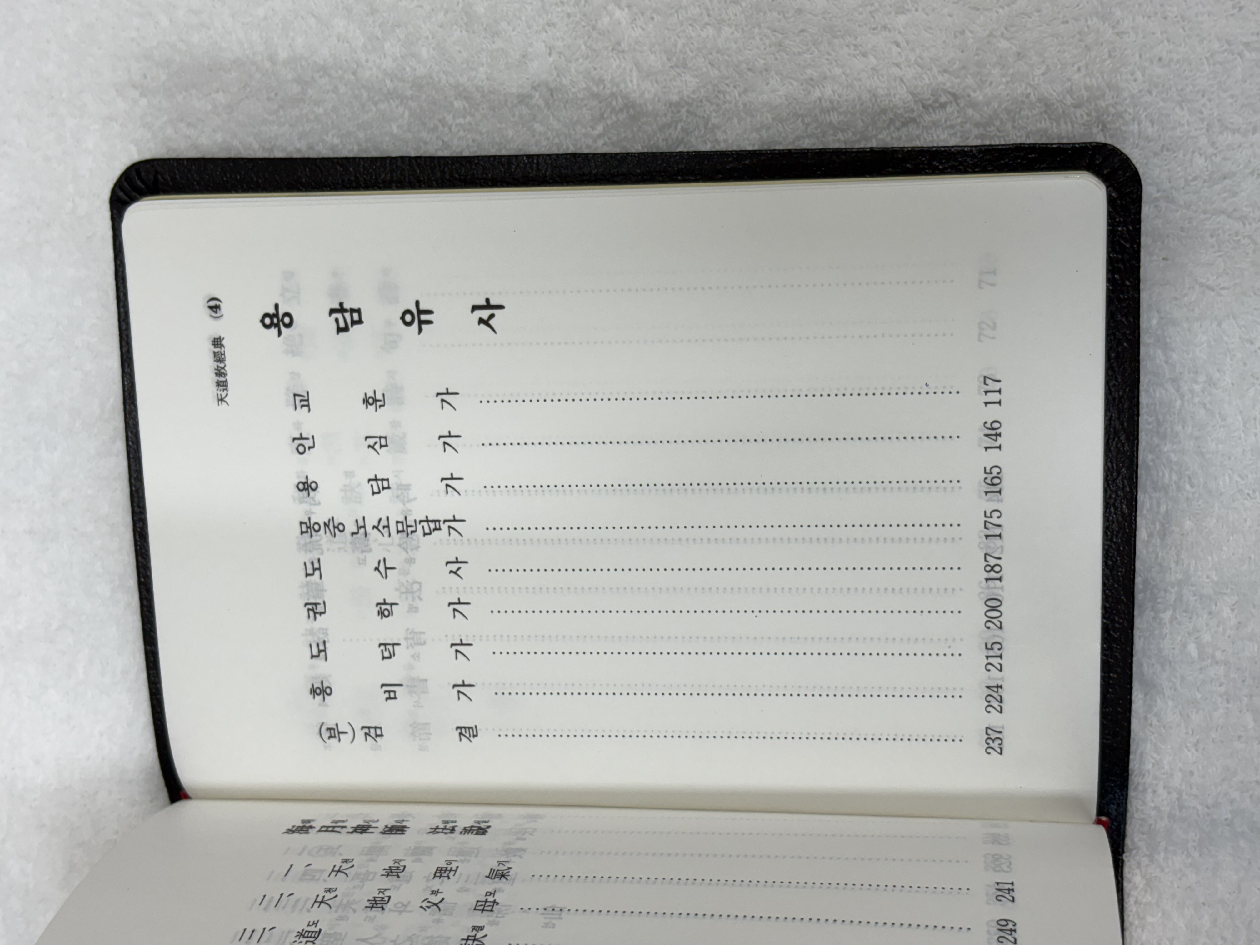 천도교경전/금장/일반형 20,000원