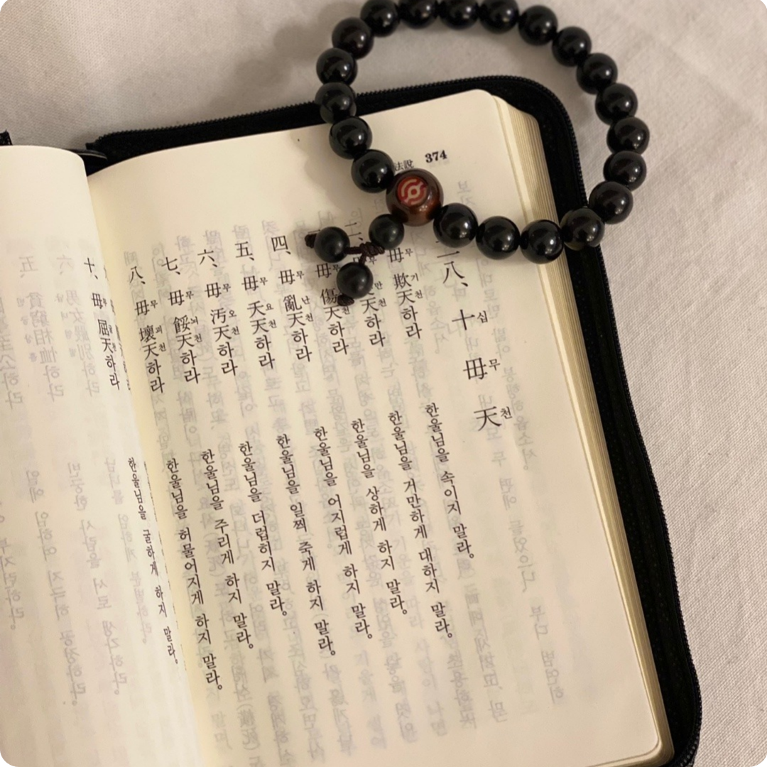 천도교경전/금장/지퍼형